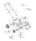 Page B Diagram and Parts List for 12A-529N062 2001 Yard Man Lawn Mower